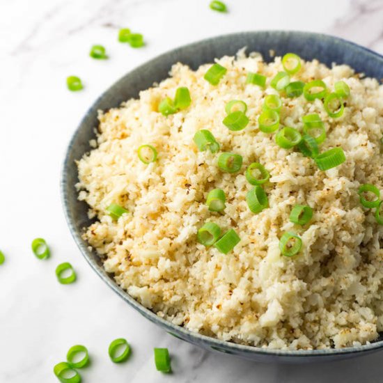 Keto cauliflower rice