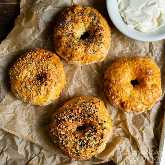 Air Fryer Bagels