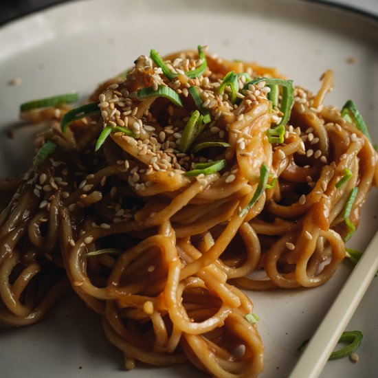 Sesame Peanut Noodles