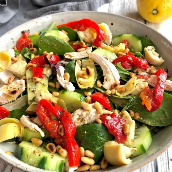 Mediterranean Chicken Salad