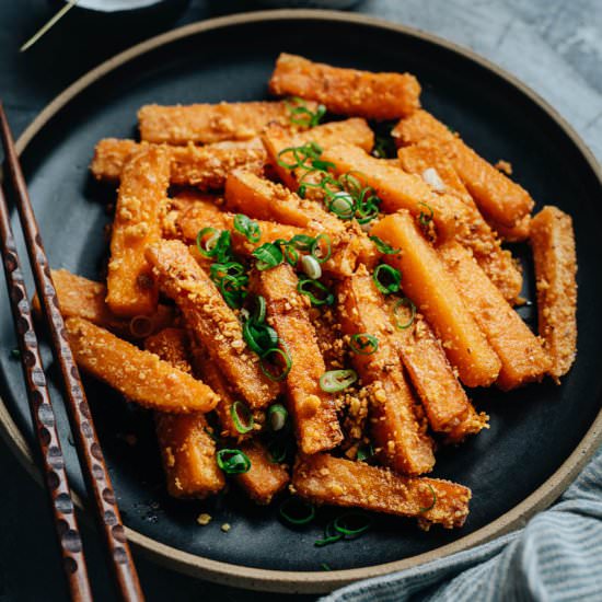 Crispy Fried Pumpkin