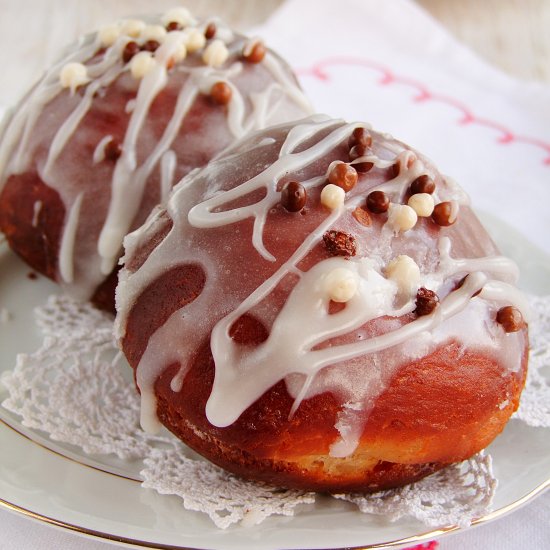 traditional donuts (in Polish)