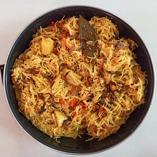 semiya chicken biryani