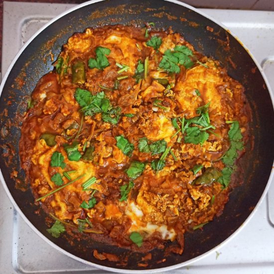 egg masala fry