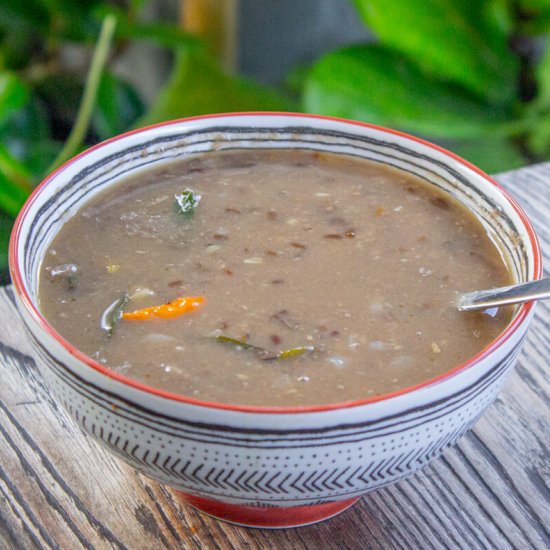 Urdi Dhal-Indian Black Lentil Soup