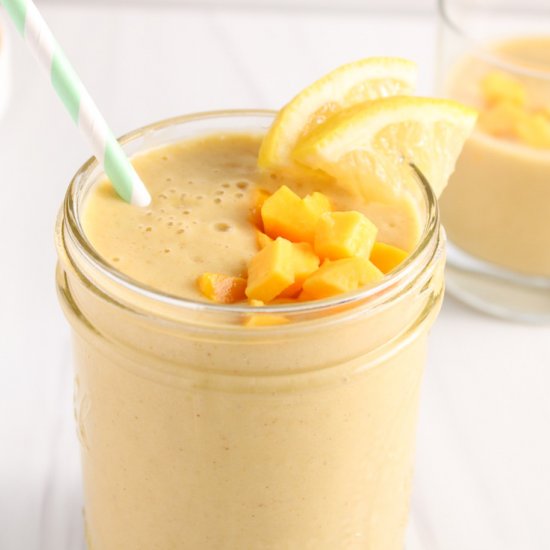 Oat Milk Mango Smoothie