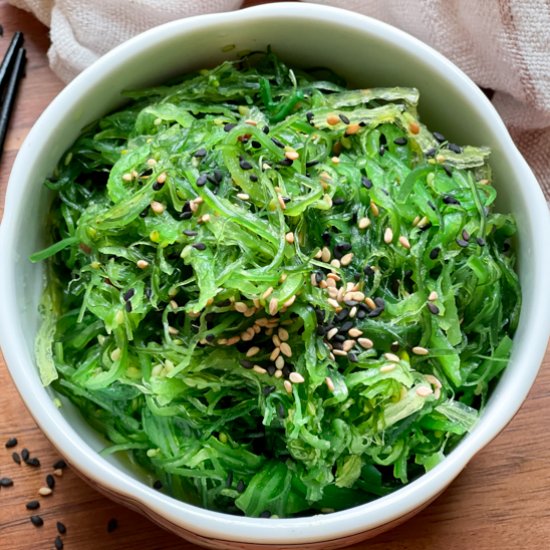 Japanese Seaweed Salad (Wakame)