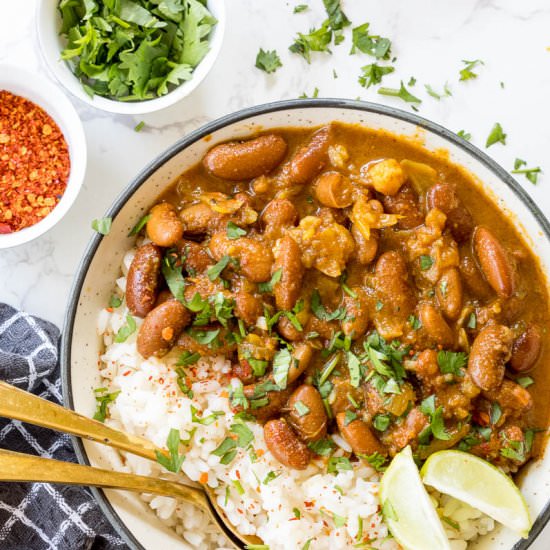 Red Kidney Beans Curry