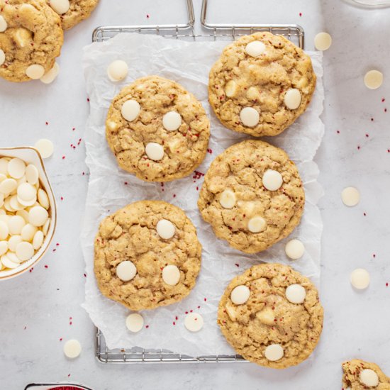 white chocolate cranberry cookies