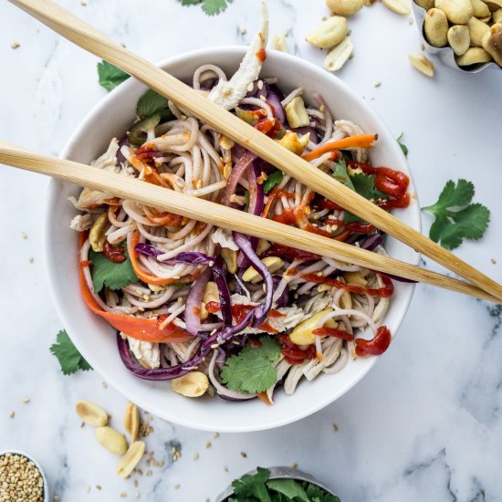 Thai Chicken Noodle Salad