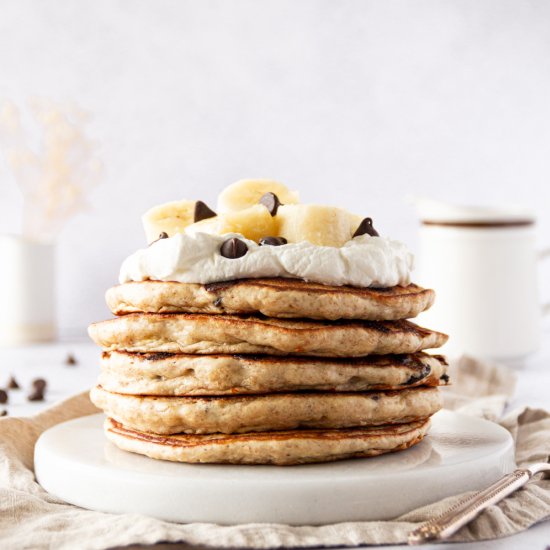 Whole Wheat Banana Pancakes