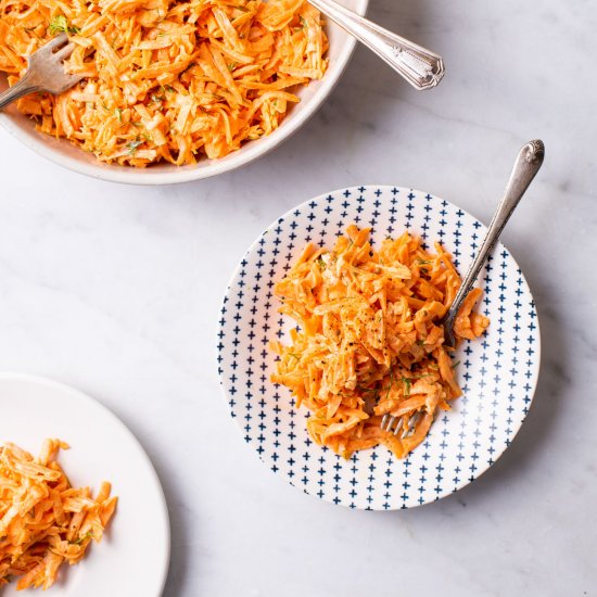 Shredded Carrot Salad