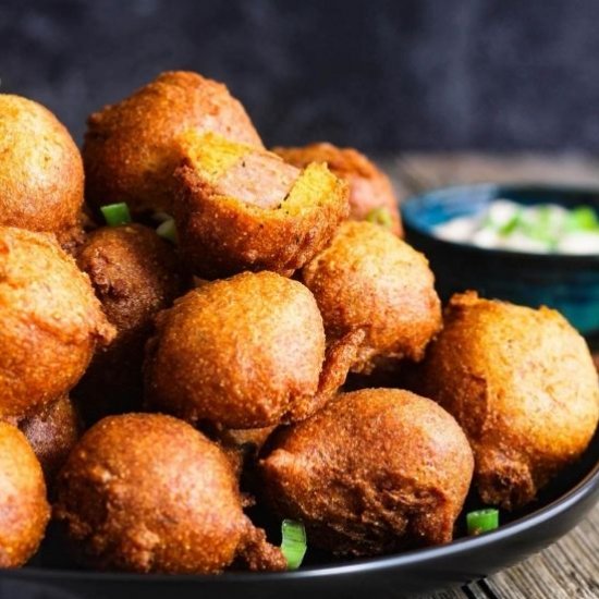 Hush Puppy Corn Dog Bites