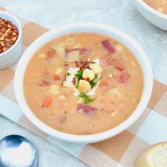 Chickpea Vegetable Soup