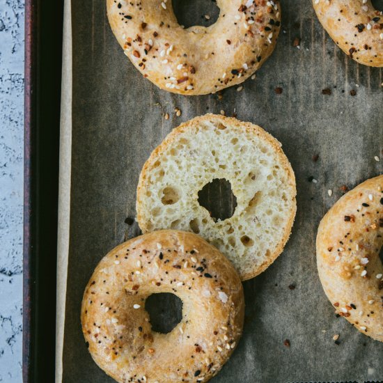 Grain-free Everything Bagels