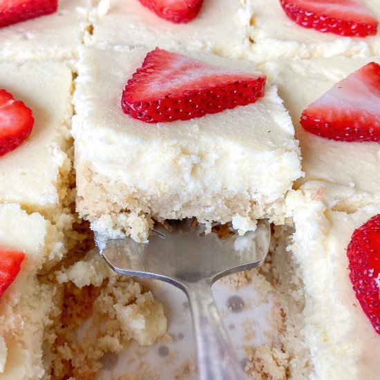 Delicious Low Carb Cheesecake Bars