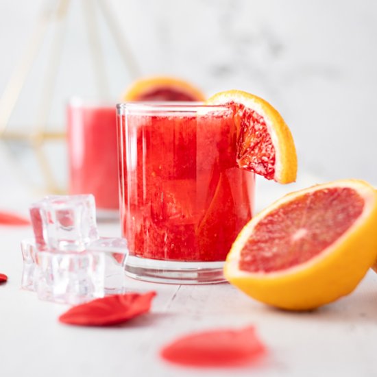 Blood Orange Whiskey Sour