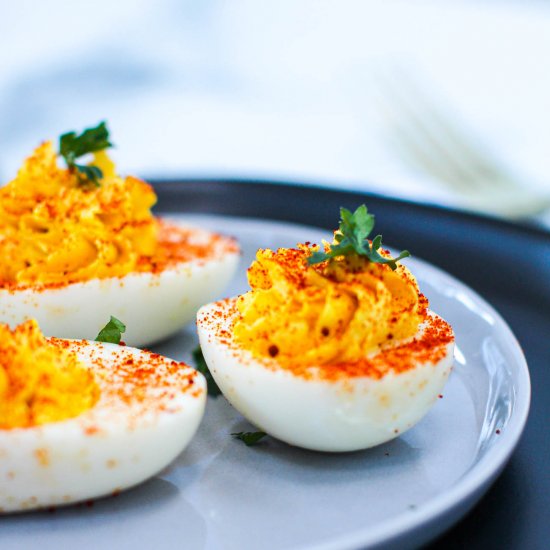 Healthy Deviled Eggs