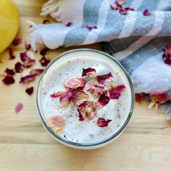 Vegan Rose Lassi