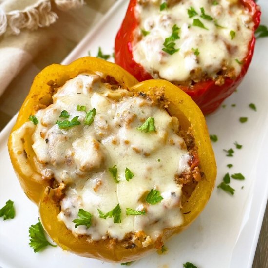 Slow Cooker Stuffed Peppers