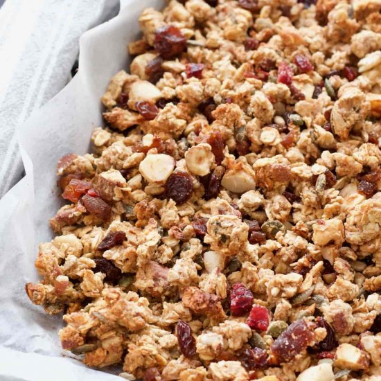 Healthy Homemade Granola