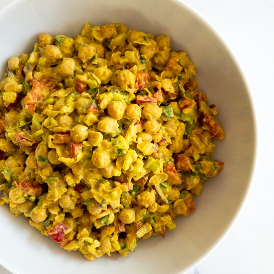 Curried Chickpea Salad