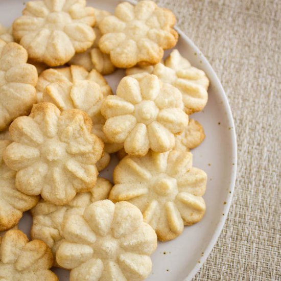 Buttery Spritz Cookies