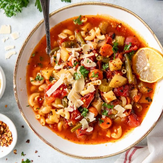 Instant Pot Minestrone Soup