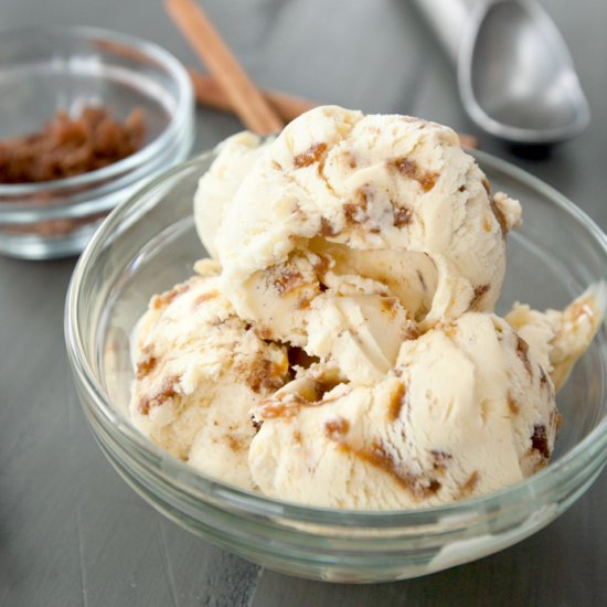 Cinnamon Dulce de Leche Ice Cream