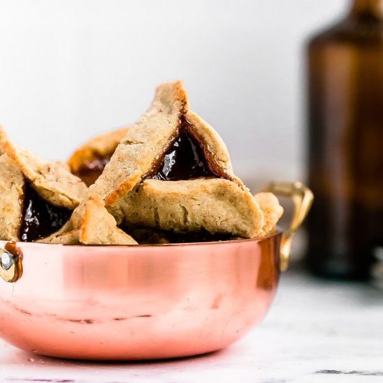 Spiced Bourbon Hamentashen