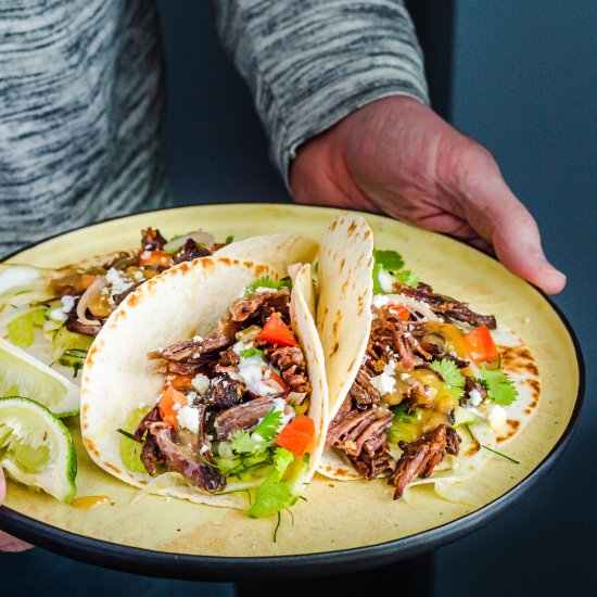 Instant Pot Short Rib Tacos