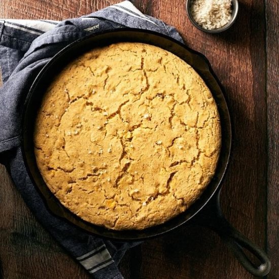 Vegan Southwest Skillet Cornbread