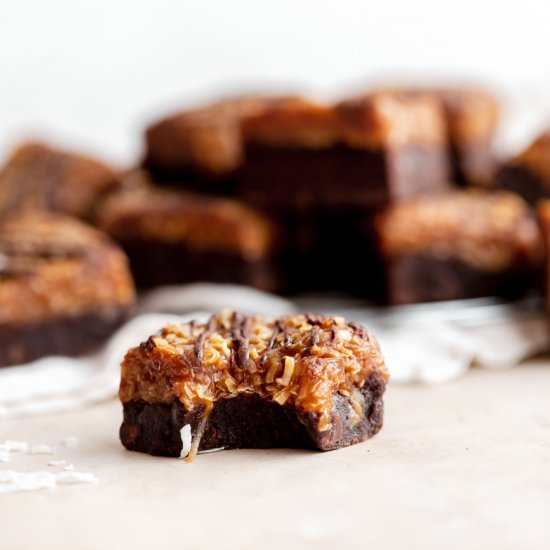 Samoas Brownies