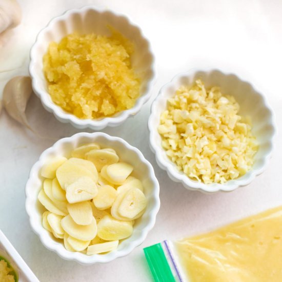 How to Peel, Cut and Mince Garlic