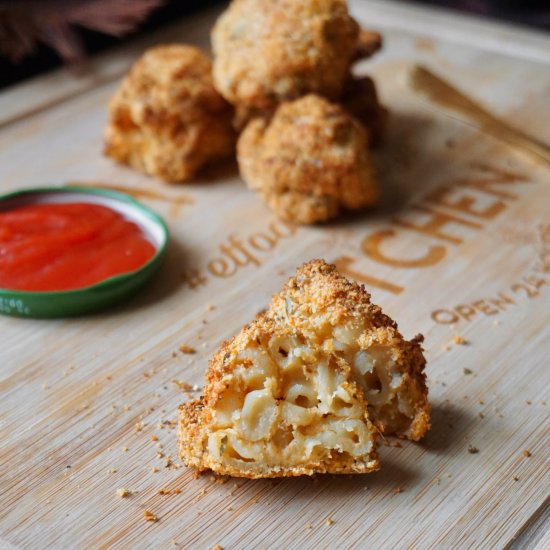 Air Fryer Mac & Cheese Balls