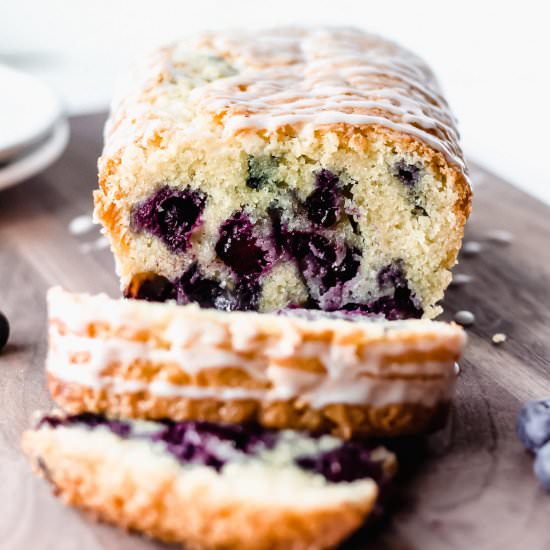 Blueberry Pound Cake