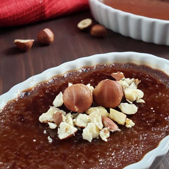 Nutella Creme Brulee