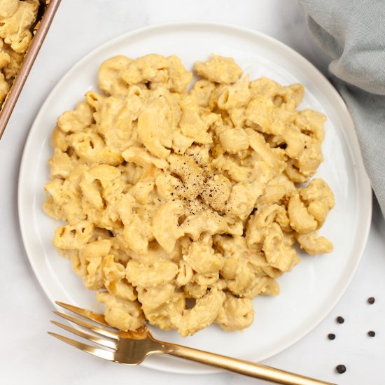 Vegan Baked Mac and Cheese