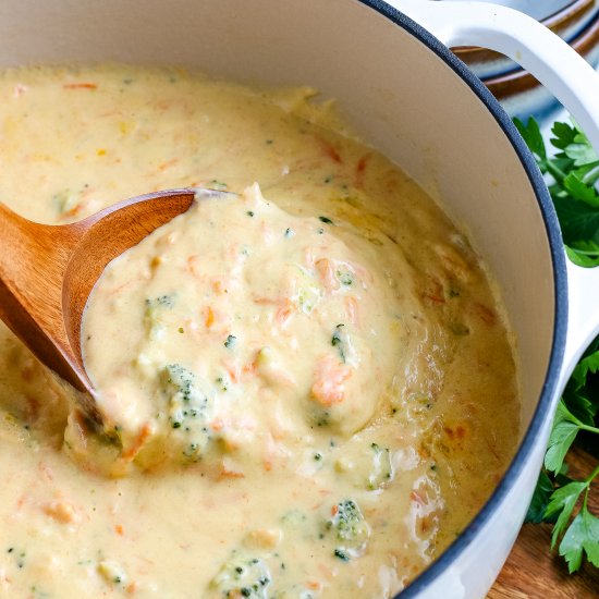 Broccoli Cheddar Soup