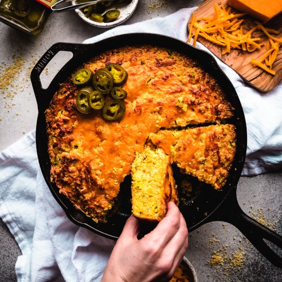 Jalapeno Cheddar Cornbread