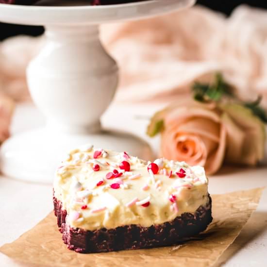 Red Velvet Blondies