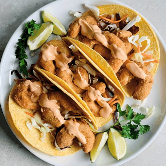 How To Make Vegan Shrimp Tacos