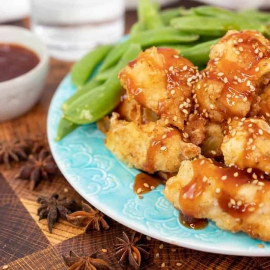 Air Fryer Sweet and Sour Chicken