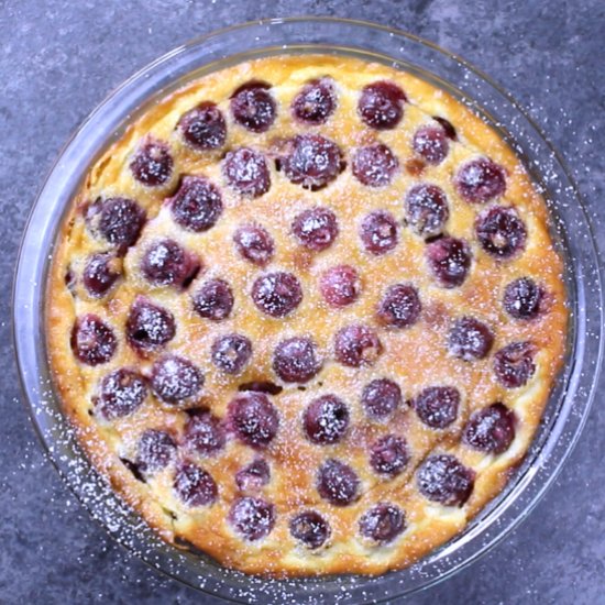 cherry clafoutis