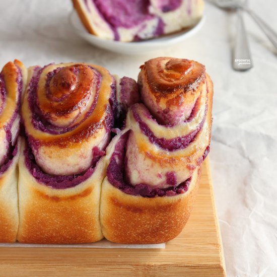 Purple Sweet Potato Bread