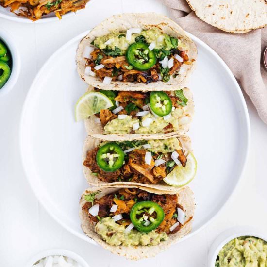 Jackfruit carnitas (v/gf)