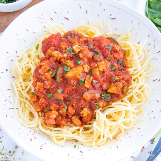 Best Vegan Spaghetti