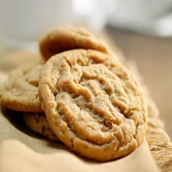 Flourless Peanut Butter Cookies