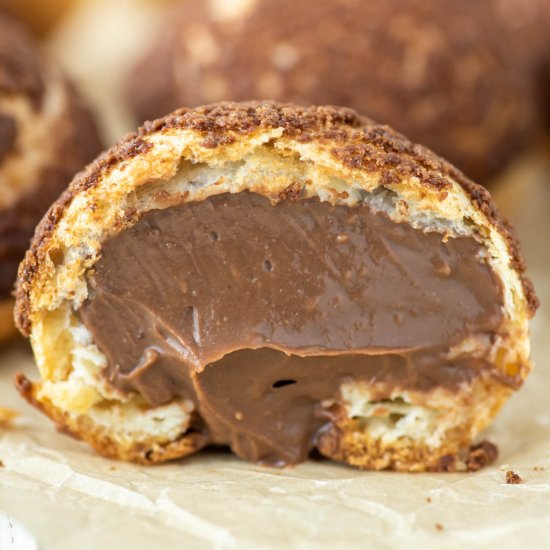 Chocolate Cream Puffs