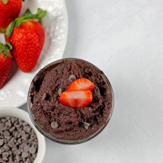 Edible Brownie Batter Dip